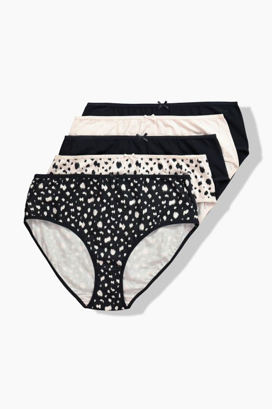 5 Pack of Midi Briefs: Dalmatian