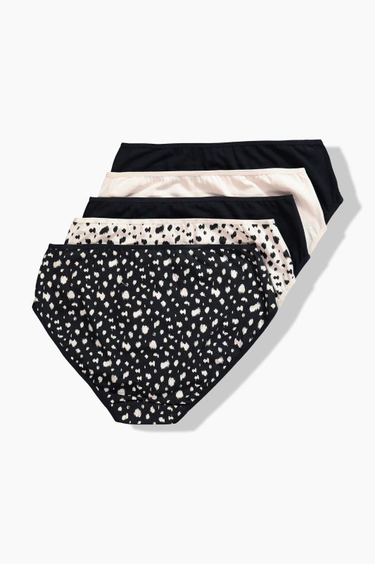 5 Pack of Midi Briefs: Dalmatian