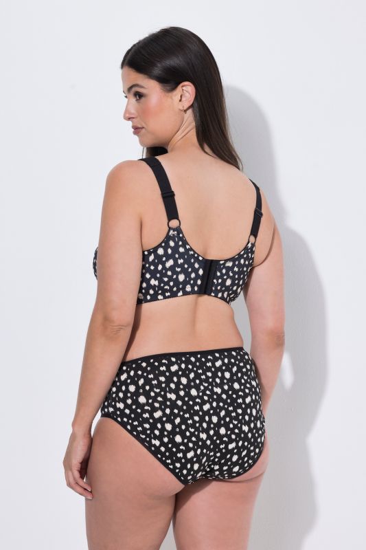 Dalmatian Print Relief Bra