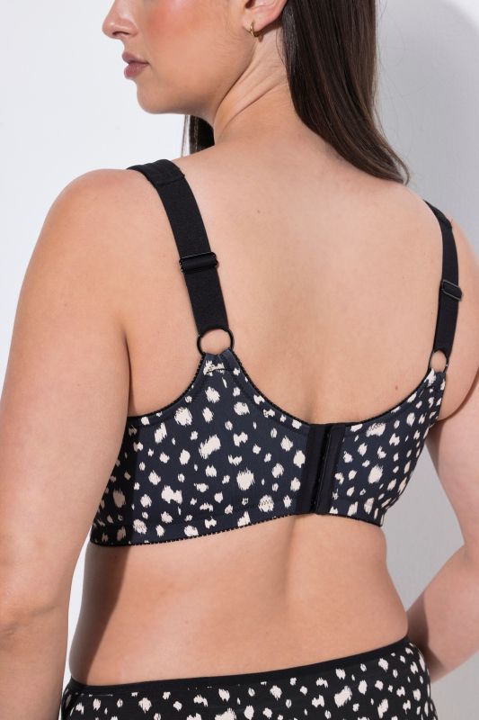 Dalmatian Print Relief Bra