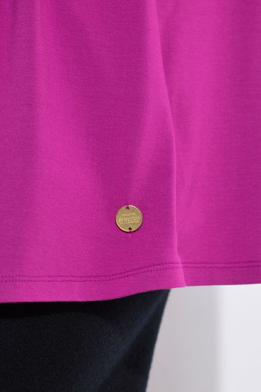 2-in-1 Layered Rhinestoned Blouse
