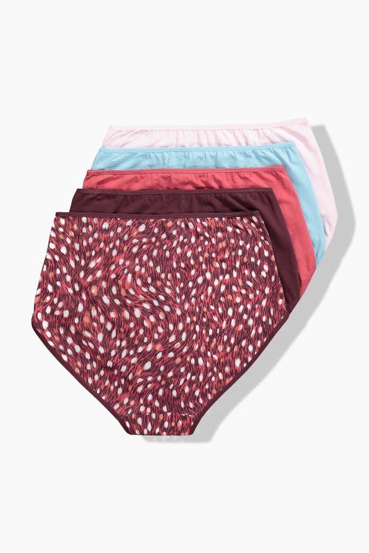 5 Pack of Maxi Briefs: Fawn