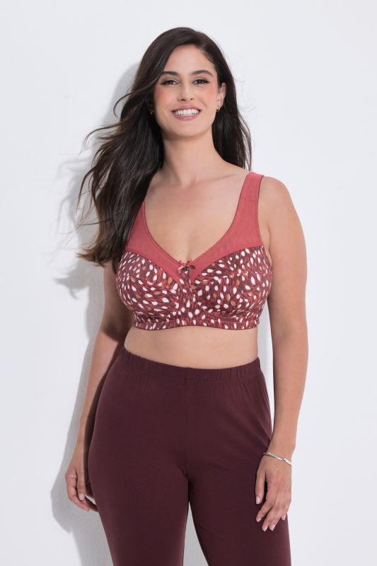 Fawn Print Relief Bra