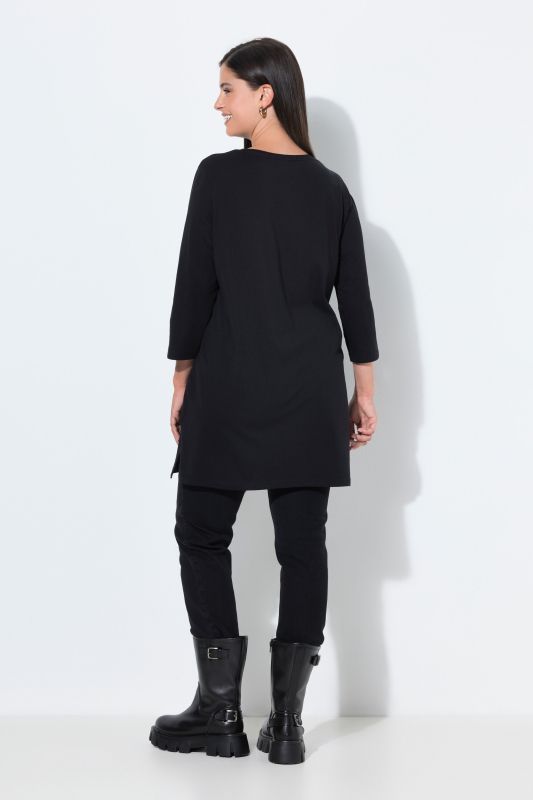 Ho Ho Ho 3/4 Sleeve Tunic Tee