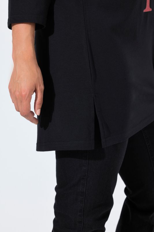 Ho Ho Ho 3/4 Sleeve Tunic Tee