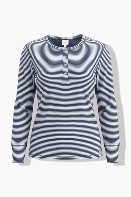 Eco Cotton Henley Tee