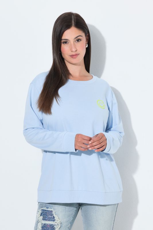 Neon Cheer Lettering Sweatshirt