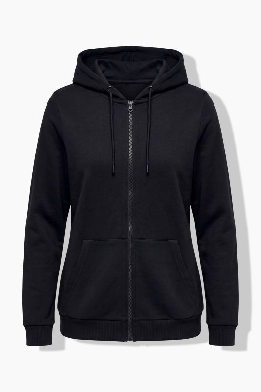 Zip Sweatshirt Long Sleeve Relaxed Fit Pocket Hoodie