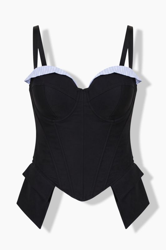Pointed Hem Corset